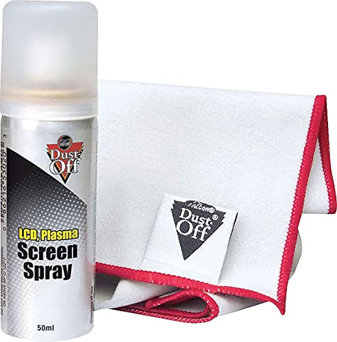 Dust-Off Laptop Computer Cleaning Kit, 50 Ml Spray/Microfiber Cloth