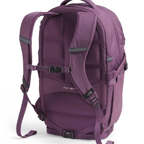 The North Face Women's Recon Everyday Laptop Backpack - Commuter Travel Bag, 18" Laptop Sleeve, Water-Repellent, Chroma Purple Light Heather/Hushed Lavender, One Size - color: Chroma Purple Light Heather/Hushed Lavender, size: One Size