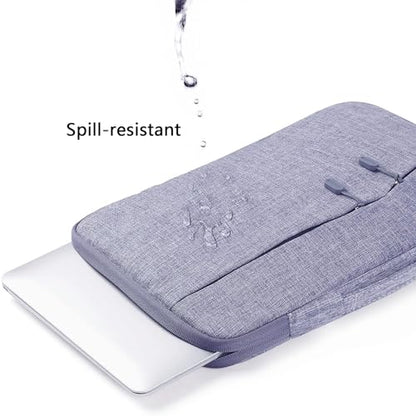 Megoo 13inch Laptop Sleeve Case with Handle Carrying Travel Case(Gray) | Fit for Microsoft Surface Laptop 13" 2025/6 5 4 3 2 13.5"/7 13.8" and Most 13"-14" Notebook Chromebook Computers - color: Gray, size: 12.9-13.5Inch