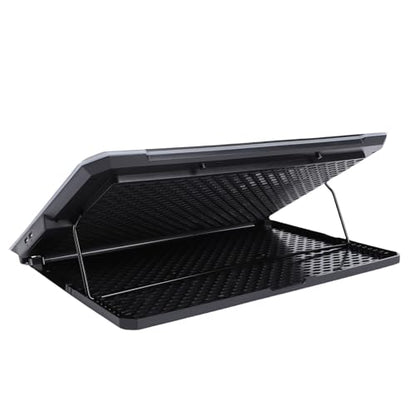 JTLB Gaming Laptop Cooling Pad 8 Levels Height Adjustable 2 USB Ports RGB Lights 12-19 Inch Laptop Cooler with 3C Adapter (14 Fans)