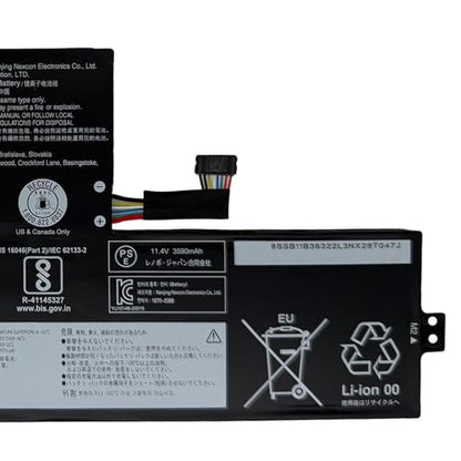 L20L3PG2 Battery 42Wh Replacement for Lenovo 500e Chromebook Gen3 / 100e Chromebook Gen3 / 100e Chromebook Gen3 / Flex 3 Chrome-11M836 / IdeaPad 3 Chrome-14M836 Series L20D3PG2 11.25V