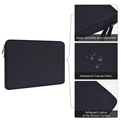 14 Inch Laptop Sleeve for Lenovo Chromebook/Flex/Yoga/IdeaPad 14", HP ASUS Dell Acer Chromebook,HP Stream 14, Dell Latitude 14/Inspiron 14 Case,Black - color: Black, size: 14 Inch