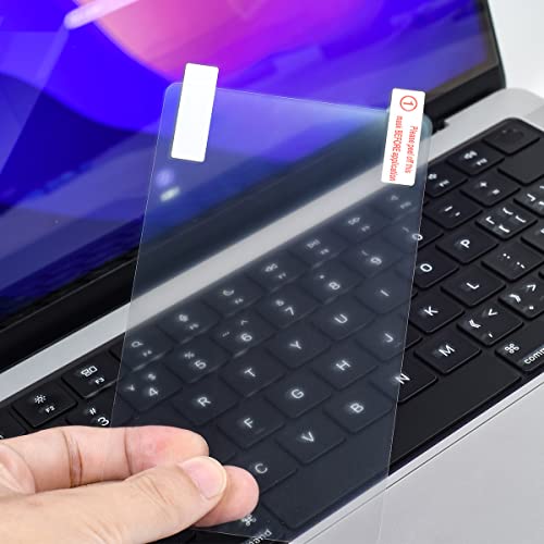 2 Pack MacBook Air 13.6 Trackpad Protector for 2025 MacBook Air 13.6 inch Model A3240 A3113 A2681 M4 M3 M2 Chip with Touch ID, Anti-Scratch Touchpad Cover - size: MacBook Air 13.6