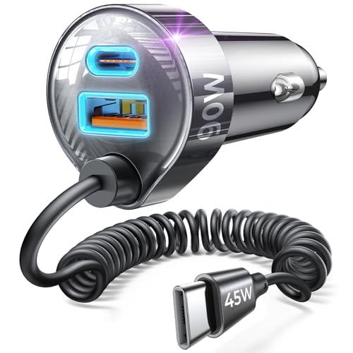 LISEN 90W for iPhone 17 16 15 Pro Max Car Charger USB C Fast Charge,Super Fast for iPhone 17 16 Car Charger USB C Adapter for iPhone 17e 16 15 Pro Max Plus Air,Samsung Galaxy S26 Ultra, Android - color: Black-60inch