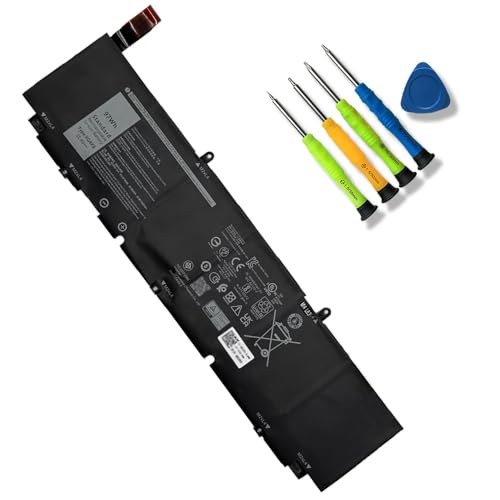 JOTACT XG4K6 97Wh Laptop Battery Replacement for Dell XPS 17 9700 9710 9720 17-9700-R1505S Precision 5750 5760 5770 Series 01RR3 0F8CPG F8CPG 0YY3V 5XJ6R KVPMY KRDHV 3ICP7/54/65-2 11.4V 6-Cell - size: 12.97*3.19*0.36 inch XG4K6