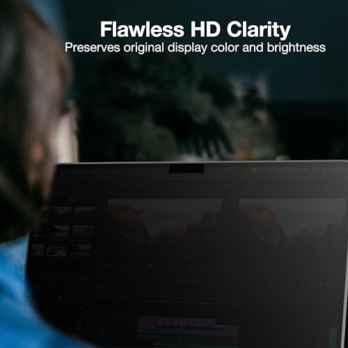 AMAZINGthing for MacBook Pro 14" [RADIX MagPrivacy] M5/M4/M3/M2/M1, Magnetic Screen Protector, ±30° Privacy Viewing, Removable Privacy Film, 9H Hardness, 200μm Thin Profile, Reusable with Folder - size: MacBook Pro 14" M1/M2/M3/M4/M5 Series