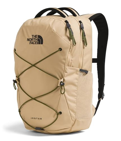 The North Face Jester Everyday Laptop Pack, Khaki Stone/Forest Olv, OSFA | Commuter Daypack, Water Repellent, Laptop Sleeve - color: Khaki Stone/Forest Olive