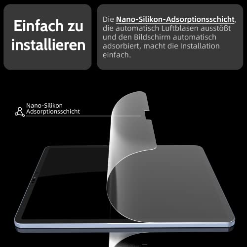[Pack of 3] Paper Film for iPad 7th/8th/9th Generation (10.2 Inch, 2019/2020/2021), Matte Paper Film, Screen Protector for Writing Drawing - size: 10.2" iPad
