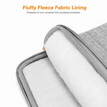 MOSISO Laptop Bag for Men 15.6 inch, 15-16 inch Computer Bags | Compatible with MacBook Pro 16/Air 15, HP Dell, Laptop Briefcase Messenger Bag with Trolley Sleeve&Front Pocket&Strap, Gray