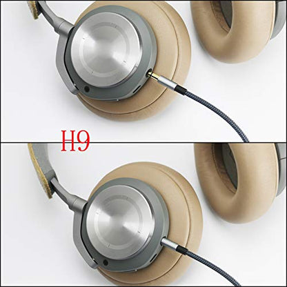 NewFantasia 3.5mm to 3.5mm Male Audio Cable Compatible with Skullcandy Hesh, Hesh 2, Hesh3, Crusher, Grind Headphones, Remote Volume Control Mic Compatible with Samsung Galaxy Android Phone