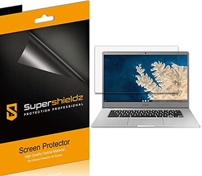 Supershieldz (3 Pack) Designed for Samsung Chromebook 4 Plus (15.6 inch) Screen Protector, Anti Glare and Anti Fingerprint (Matte) Shield