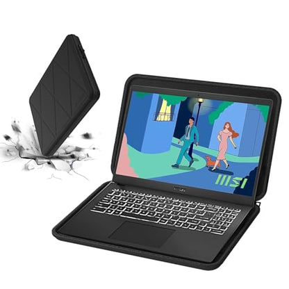 Smatree Hard EVA Protective Sleeve Case Compatible for 15.6 inch MSI Modern 15 A5M/A10M/A10R/A11M/A11MU/A11SB/B11M, Prestige 15 A12UD/A12SC, Summit B15 A11M, 16 inch LG gram Style OLED/LG gram (A1600) - color: for 15.6inch MSI Laptop