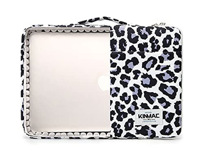 Kinmac 360 Protective Laptop Case Bag Sleeve with Handle for 12 inch-13.3 inch Laptops, Surface Pro, MacBook 13, MacBook Air 13" Retina, iPad Pro 12.9 (Leopard) - color: Leopard, size: 12 inch-13.3 inch