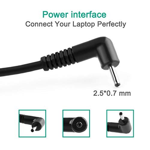 26W 12V 2.2A AC Adapter Charger Fit for Samsung Chromebook 3 XE500C13 XE501C13 XE500C12 PA-1250-98 PA-1250-96 W14-026N1A BA44-00322A PA3N40W AD-2612AUS Laptop Power Supply Cord