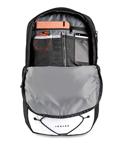 THE NORTH FACE Jester Laptop Backpack, TNF White/TNF Black, One Size - color: Tnf White/Tnf Black, size: One Size