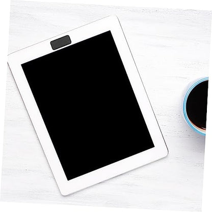 2pcs Webcam Cover Slide Self-Adhesive Privacy Protector for Laptop and Mobile Devices Ultra-Thin Design for Enhanced Security Black Square Shape