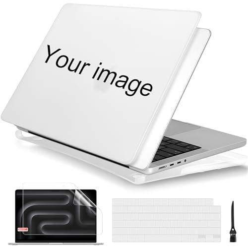 Batianda Customizable Case for MacBook Pro 14" 2026-2021, Custom Design | Fits M5/M4/M3/M2/M1 Pro Max Chip, Add Patterns You Like, Slim Hard Shell Protection for Students, Creators, Gifts Buyers - color: Customizable
