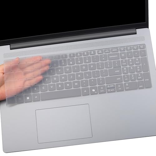 Keyboard Skin for 2025 Lenovo IdeaPad Slim 5 5i 16AHP10 16AKP10 16IRH10R 16'', IdeaPad Slim 3 3i 3X 16 15" 16ARP10 16IRH10 15AHP10 15IRU10 15Q8X10 15IRH10-Clear - color: Clear