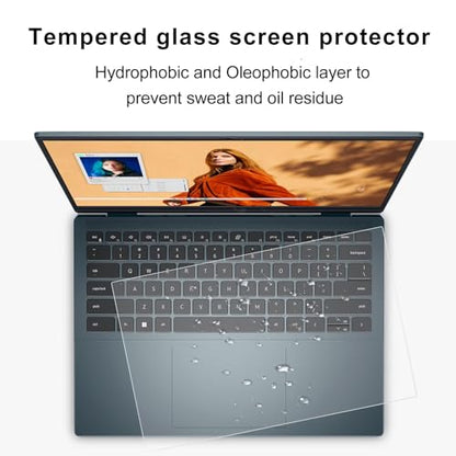 17-inch 16:10 Universal Laptop Screen Protector with Tempered Glass | For HP/Dell/Acer/ASUS/Samsung/Lenovo/MSI/Toshiba/LG/Razer Blade, Bubble Free,Anti Scratch Anti-Fingerprint - size: 17 Inch (16:10Aspect Ratio Screen)