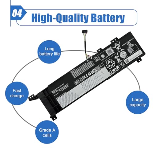 38Wh L22C2PG2 Laptop Battery Replacement for Lenovo V14 G4 AMN IAN V15 G4 AMN Series L22M2PG2 L22B2PG2 L22D2PG2 5B11K24747 SB11K24748 5B11N56339 5B11K24752 SB11K24750 7.68V - size: 9.68*2.76*0.26 inch L22C2PG2