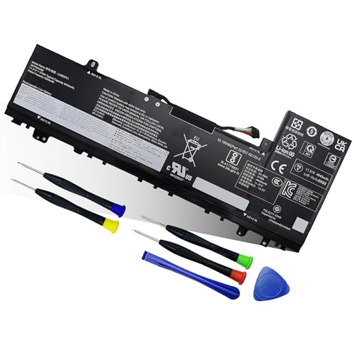 57Wh L23M3PK1 L23B3PK1 Battery Replacement for Lenovo IdeaPad Slim 5-14IMH9 5-14AHP9 5-14IRU9 5-14Q8X9 5-15IRU9 5-15IRH9 5-15IRH9R, 5-16IMH9 5-16AHP9 5-16IRU9 Series L23D3PK1 L23X3PK1 – 11.31V - size: 10.24*4.33*0.23 IN L23B3PK1