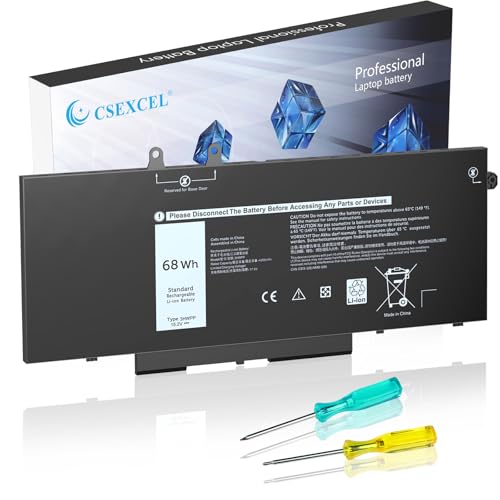 3HWPP Laptop Battery Replacement for Dell Latitude 5401 5410 5411 5501 5510 5511 Precision 3551 3541 In spiron 17 7500 7506 2-in-1,In spiron 7706 2-in-1 Black 3YNXM 03HWPP 10X1J N2NLL 1VY7F 451-BCMN - color: Black06