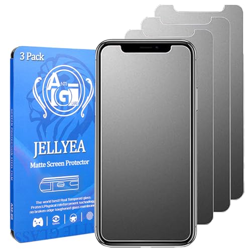 3 Pack Matte Tempered Glass for iPhone 11 / XR Matte Screen Protector | Anti-Glare Anti-Fingerprint Anti-Scratch Case Friendly Bubble Free for Apple iPhone 11/XR, 6.1” - size: 11 / XR - 6.1”