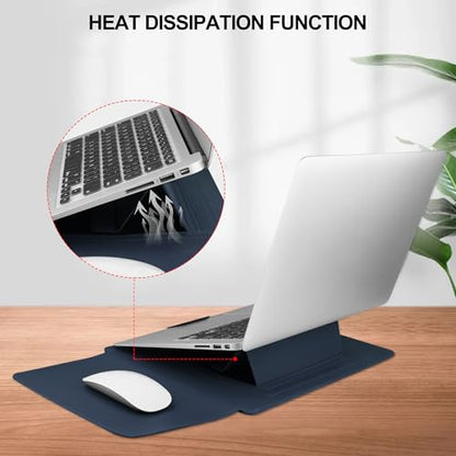 HoYiXi 13 Inch Laptop Sleeve Case Bag Compatible with 13‘’ MacBook Neo 2026/MacBook Air 13 M1 M2 2022-2018/MacBook Pro 13 M2 2022-2016/Surface Pro 8 2021/Surface Go 3 13-13.6'' Dell ASUS Acer PC,Blue - color: blue, size: 13'' / 13-13.3 Inch Laptop Sleeve