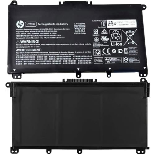 HP HT03XL L11119-855 Battery for Pavilion 15-DA 15-DB 15-DW 15-CS 15-DY 17-by 17-CA 14-CE 14-CF 14-DF 14-DQ 14-DK 15-CS0053CL 15-DW0033NR 15-DA0014DX L11421-542 L11421-2C2 HSTNN-UB7J HSTNN-DB8R