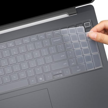 Keyboard Cover for 16" Dell Pro 16/Pro 16 Plus/Pro Max 16 PB16250 PB16255 PC16250 PC16255 MC16250 MC16255 & Dell Pro Max 18 Plus MB1825 18" (NOT FIT Pro 16 Premium DA16250, Dell Pro 3/5/7 16") -Clear - color: Clear
