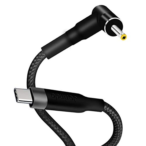 Type-C Male to 5.5x1.7mm DC Cable, 100W 90 Degree Fast Charging Power Adapter Cord for ACER Laptop Aspire V15 T5000 73CF 59E4 V3 V5 4352G 4752G 4755G(1m/3.2ft) - size: 1m/3.2ft, style: type-c male to DC5.5X1.7mm