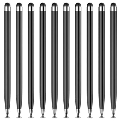 10PCS Stylus Pen for Touchscreen,Lightweight 2 in 1 Design | Stylus Pen for iPad,Nintendo Switch,iPhone, Android Tablets Capacitive Touch Screen,Stylus for Drawing,Note-Taking & Gaming - color: 10PCS Black