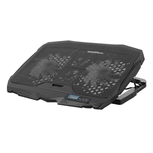 DOITOOL Adjustable Laptop Cooler High-Speed Silent Fan RGB Lighting Design Ventilated Support Stand for Gaming and Work Use Compatible Laptops