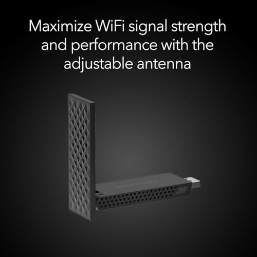 NETGEAR Nighthawk WiFi 7 USB 3.0 Adapter (A8500) – BE5000 Tri-Band Wireless Gigabit Speed (Up to 5.0 Gbps) – 6 GHz Band – Works with Any Router or Mesh System – for Windows 11 PC - style: WiFi 7, 5.0Gbps