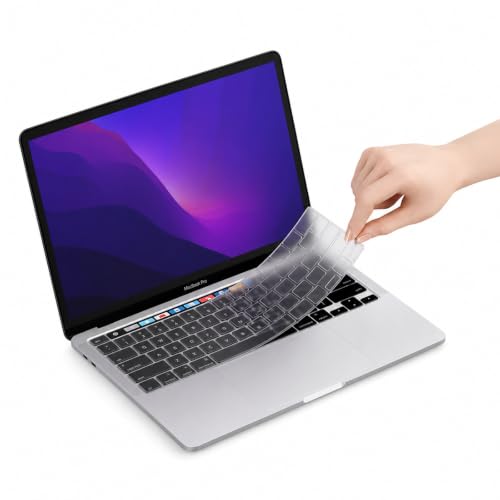 Original Premium Ultra Thin Keyboard Cover Protector, Compatible with 2021-2026 for MacBook Pro 14"/16" M1-M5 Pro/Max (B-Whit-Touch BarFor MacBook Pro13/16”) - color: B-whit-Touch BarFor MacBook Pro13"/16”