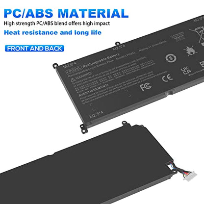TREE.NB 60Wh LP03XL Battery for Hp Envy 14-J 15T-AE 15-AE000 15T-AE000 15-AE125TX M6-P M6-P113DX M6-P013DX Series, 11.4V 3-Cell - size: ‎LP03XL