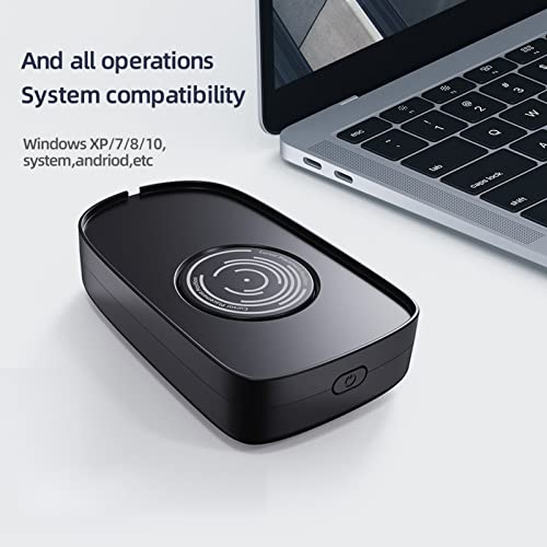 detectable Mouse Jiler, USB Mouse Mover Device Keeps PC Awake, Driver- Mouse Wiler Auto Shaker for Presentation