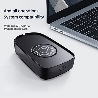 detectable Mouse Jiler, USB Mouse Mover Device Keeps PC Awake, Driver- Mouse Wiler Auto Shaker for Presentation