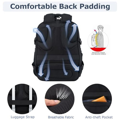 VANKEAN 17.3'' Travel Laptop Backpack - style: Classic
