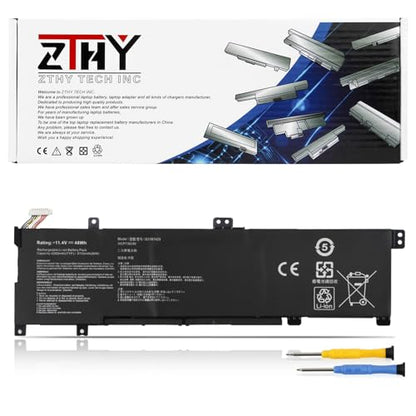 B31N1429 Laptop Battery for ASUS A501L A501LB A501LX A501UX FX51LB K501U | K501UB K501UQ K501UX K501UW K501L K501LB K501LX R516LX R516UW R516UQ R516UX V502LB V502LX V505LX 11.4V 48Wh - size: 11.02*3.15*0.27 inch B31N1429