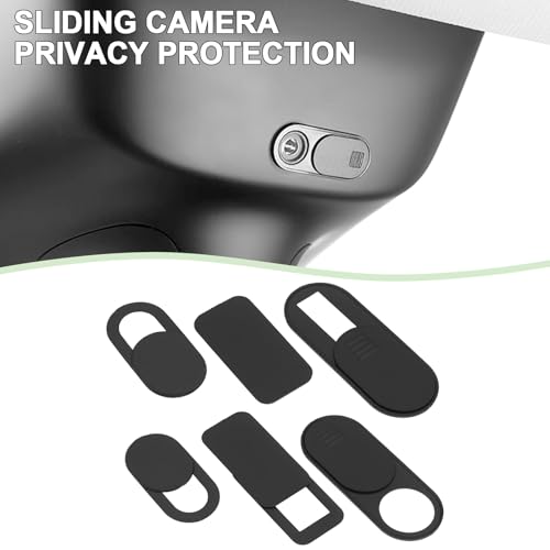 ECSiNG 18PCS Webcam Camera Cover Slider Webcam Cover Blocker for Laptop Camera Phone Tablet Desktop Computer Smart Phone Sliding Type Cover