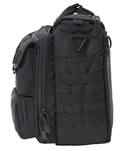 Seibertron Pro-Multifunction Shoulder Messenger Bag Fit for 14.1" or 17.3" Laptop - color: Fit 14.1" Laptop Black