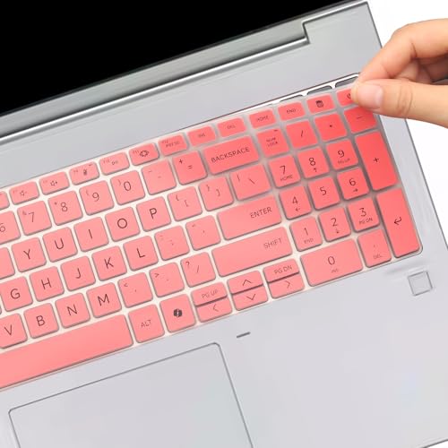 Keyboard Cover for HP ProBook 460 G11 /ProBook 465 G11 16 inch Laptop & 2025-2024 HP ProBook 460 465 16 inch Laptop Accessories Protective Keyboard Cover Skin US Layout-Pink - color: Pink