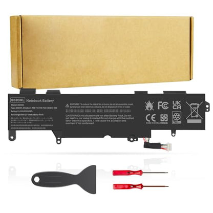 Futurebatt SS03XL Battery 933321-855 for Hp EliteBook 840 g6,EliteBook 730 735 740 745 830 836 840 846 G5 ZBook 14U G5 G6 Series SS03050XL-PL 932823-171 HSN-113C-4 932823-421 HSN-112C HSTNN-IB8C - size: SS03XL