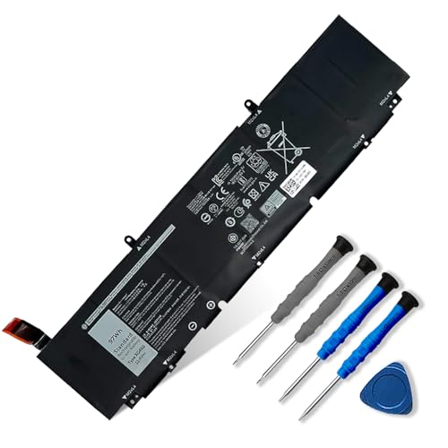 97Wh XG4K6 Laptop Battery Compatible with Dell XPS 17 9700 9710 9720 9730 Precision 5750 5760 5770 Series P92F P92F001 P92F002 P92F003 KRDHV 01RR3 F8CPG OF8CPG 0YY3V 5XJ6R KVPMY 11.4V - size: 12.92*3.16*0.35 inch XG4K6
