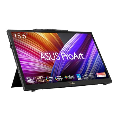 ASUS ProArt Display 15.6” 4K Pen Display (PA169CDV) – IPS, UHD (3840 x 2160), WACOM Feel EMR, 100% sRGB, Calman Verified, Pantone Validated, Speakers, USB-C, 10-Point Touch, Dial, 3 Year Warranty - style: 16" 4K Touch Wacom