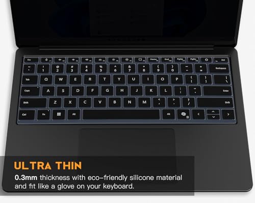 Keyboard Cover for 2026-2024 Microsoft Surface Laptop 7/8 13.8 & 15 inch, Surface Laptop Accessories Ultra Thin Keyboard Protective Skin -Black - color: Black