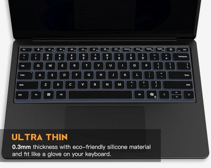 Keyboard Cover for 2026-2024 Microsoft Surface Laptop 7/8 13.8 & 15 inch, Surface Laptop Accessories Ultra Thin Keyboard Protective Skin -Black - color: Black
