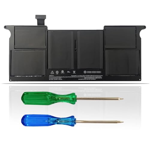A1495 A1406 6-Cell Laptop Battery Replacement for MacBook Air 11 inch A1465 (Mid 2012 2013 Early 2014 2015 Version) A1370 Mid 2011 EMC(2558 2631 2924) EMC 2471 -Not for A1370 2010