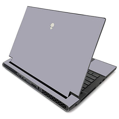 MightySkins Skin for Alienware m17 R2 (2019) - Solid Gray | Protective, Durable, and Unique Vinyl Decal wrap Cover | Easy to Apply, Remove, and Change Styles, Model Number: ALWM17R219-Solid Gray - color: Gray